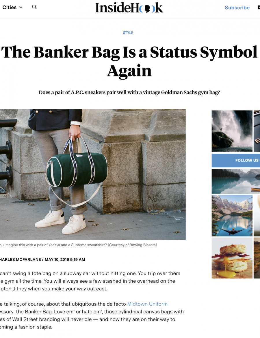 Banker Bag Article